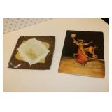 old picture frames & picture