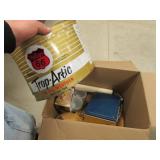 grog mugs,oil can sides,chalkware & items