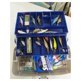 tacklebox & all lures & tackle