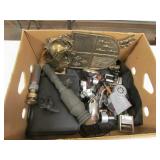 brass plaque,stampers & items