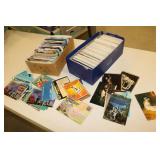 2 boxes of postcards