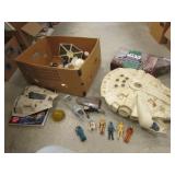 all star wars figures,mill. falcon & toys