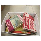 old puzzles & books