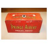 full case of prince albert tobacco tins