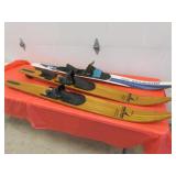 caprice wooden water skis & ski
