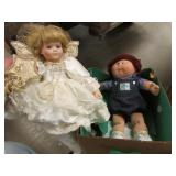 2 dools incl:cabbage patch