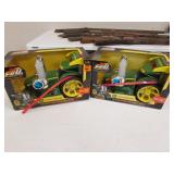 2 kids john deere toys