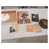 military hat & military paper goods