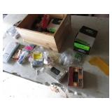 wood box,screws,hardware & items
