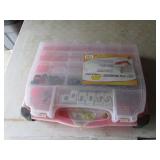 organizer & contents incl:brass pcs