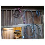 roll of copper tubing & misc items