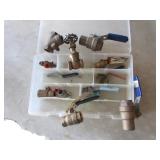 organizer & all brass pcs