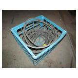 ext.cord & milk crate