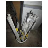 iron spindles & bucket