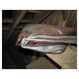 brown/gray tarp