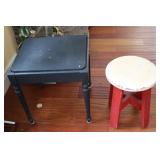 2 stools