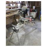 bosch miter saw w/bosch stand(works)