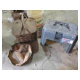 toolbox,picnic basket & bag