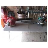 2 gas leaf blowers