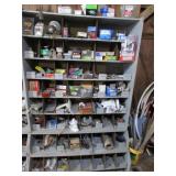 roll cabinet & all hardware & items on it