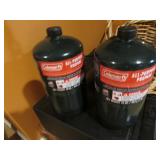 2 full coleman propane tanks