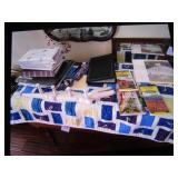 picture albums,maps,alligator coat rack,items