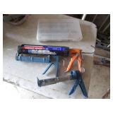 caulking guns & organizer