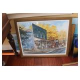 Story,IN general store print by Luke Buck