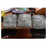 3 wall hanging decorations