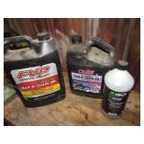 3 bar & chain oils(1 on left is full)
