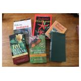Indiana books of birds,trees & butterflies