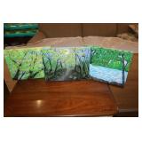 3 oil on canvas pictures