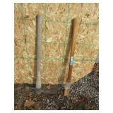 pick axe & handle