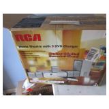 rca home theatre system w/dvd changer