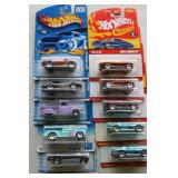 10 hotwheels & classics toys