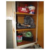 all misc items in cabinets & drawers