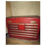 craftsman toolbox w/screwdrivers & misc tools