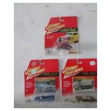 3 johnny lighning toy collector cars