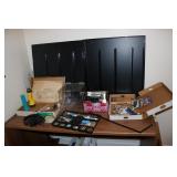 black boards,headphones & all misc items