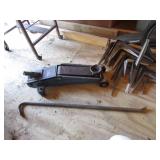 crowbar,floor jack & brackets