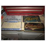 license plates incl:chevy & oldsmobile