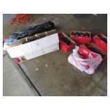 giant lighted bulbs,christmas tree & paper