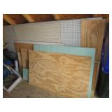 lumber & pegboard