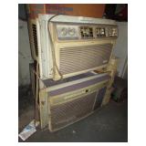 2 large window air conditioners
