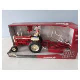 case I.H. plastic big farm toy tractor & implement