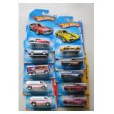 10 hotwheels toys