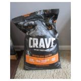full bag of crave dog food