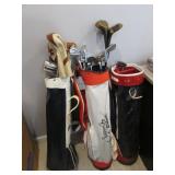 golf clubs & bags