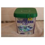 full container of cascade dishwasher soap