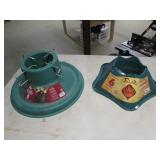 2 christmas tree stands